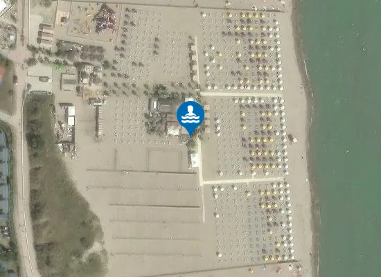 Satellite image of Bagno Perla