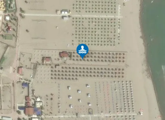 Satellite image of Bagno Tamerici Dog