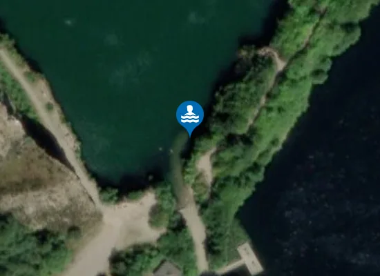 Satellite image of OPALSØEN