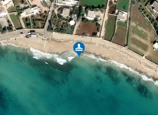 Satellite image of Marina di Felloniche