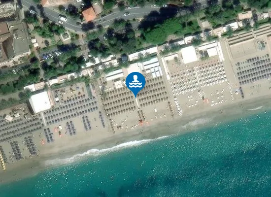 Satellite image of Bagni Italia