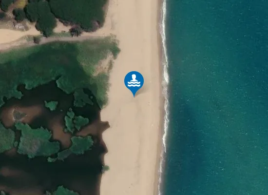 Satellite image of Spiaggia di Iscrixedda