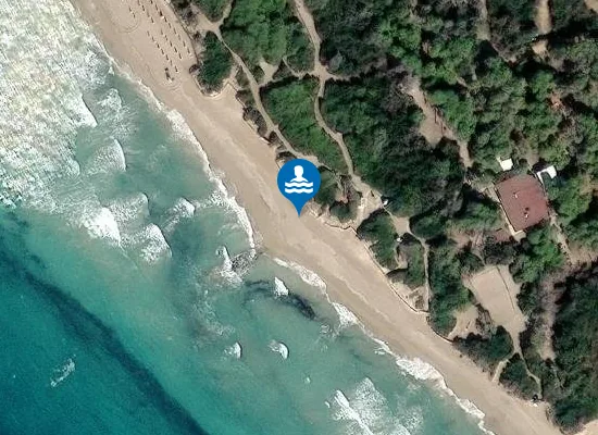 Satellite image of Lido Pineta