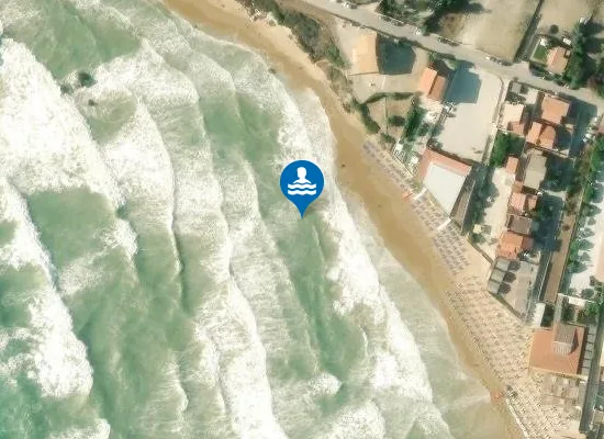 Satellite image of Spiaggia Poliscia
