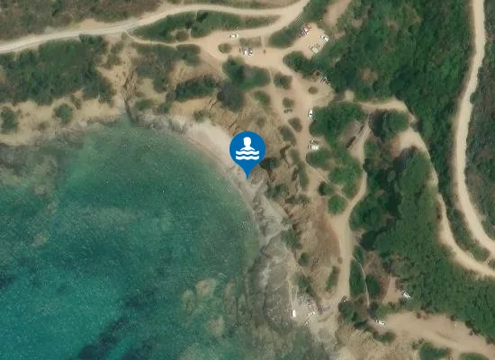 Satellite image of Portu Bega sa Canna