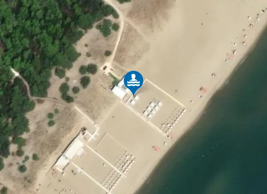 Satellite image of Lido Dubai Beach