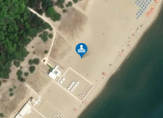Satellite image of Lido Stella Maris