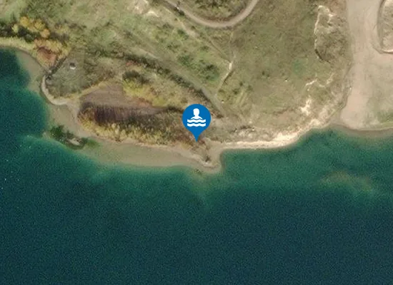 Satellite image of FLÆNG SØ