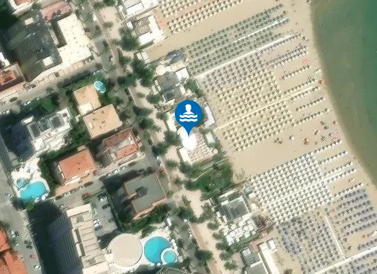 Satellite image of il Tritone