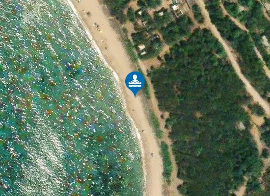 Satellite image of Spiaggia San Giorgio