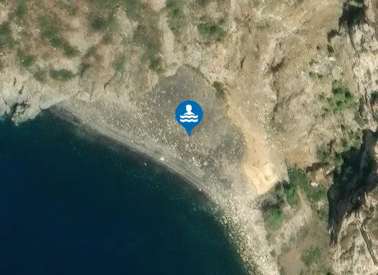 Satellite image of Spiagga Le Francesche
