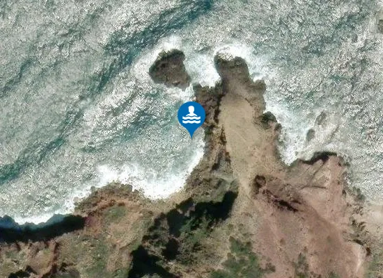Satellite image of Cala della Ghisciera