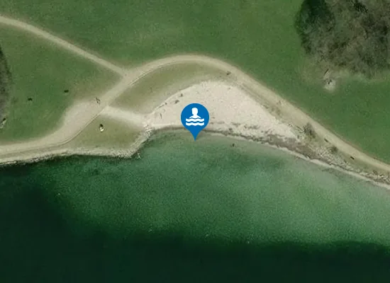 Satellite image of STRANDEN VED VALBYPARKEN