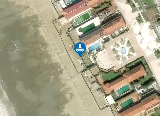 Satellite image of Bagno Zara