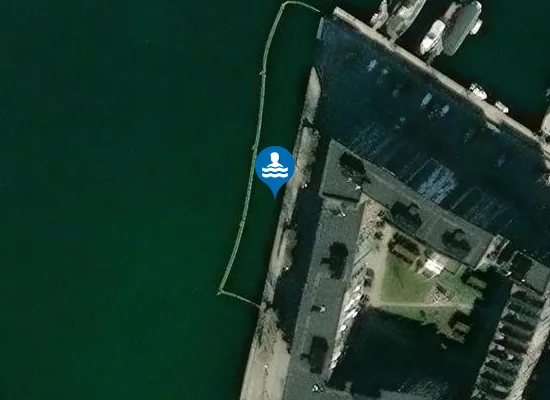 Satellite image of VANDTRAPPEN BADEZONE