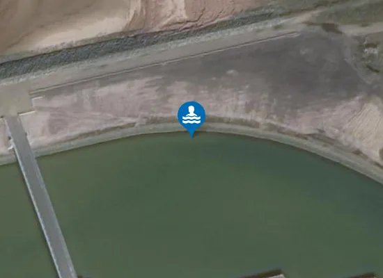 Satellite image of ESBJERG STRAND - STØTTEPUNKTET