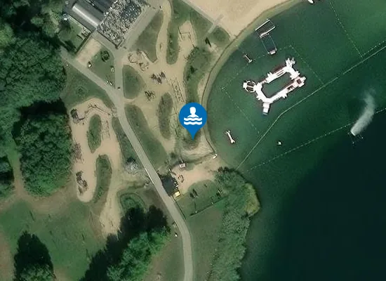 Satellite view of BERLARE NIEUWDONK