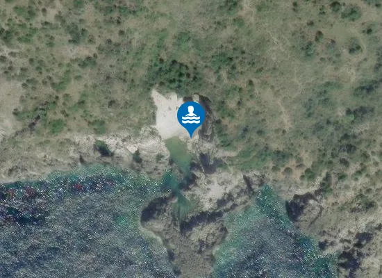 Satellite image of Spiaggia degli Iscolelli