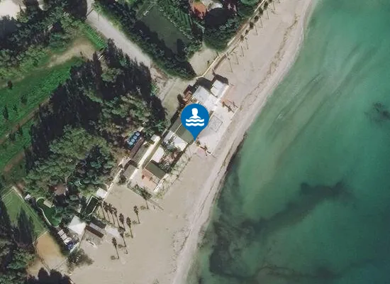 Satellite image of Lido Sayonara