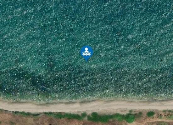 Satellite image of Praia naturista Chiappe