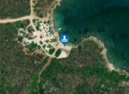 Satellite image of Spiaggia Sos Aranzos