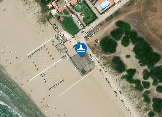 Satellite image of La Venere in Bikini