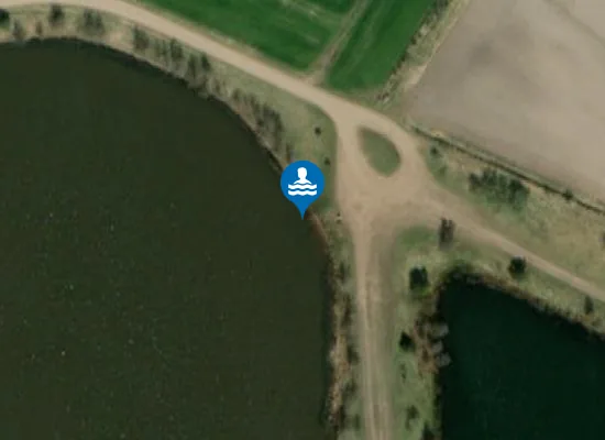 Satellite image of REMMESØERNE