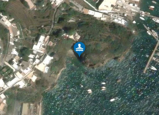 Satellite image of La marinella dei morti