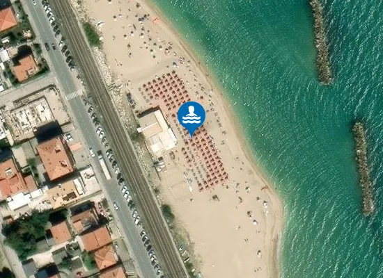 Satellite image of Santina
