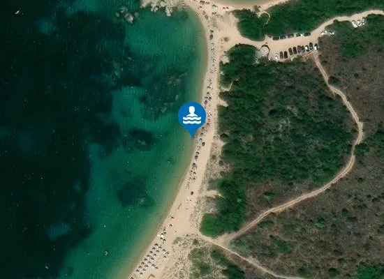 Satellite image of Spiaggia Su Sarrale