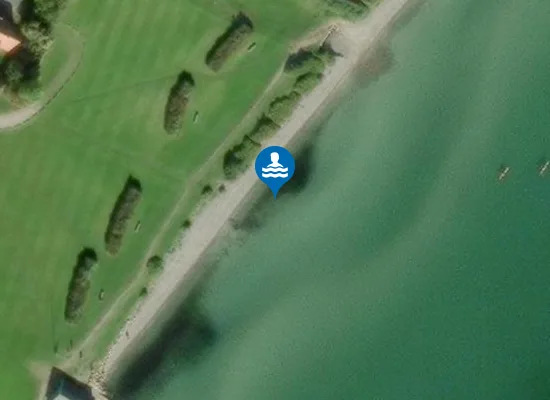 Satellite image of RISSKOV STRANDPARK