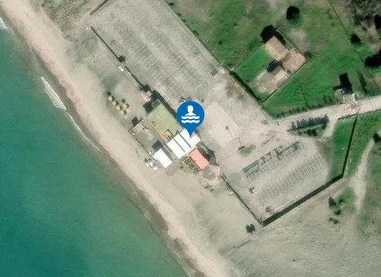 Satellite image of Lido Scalzone