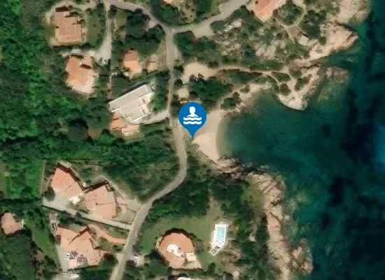Satellite image of Spiaggia del Villaggio Piras