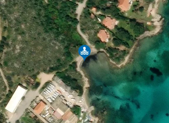 Satellite image of Spiaggia del Nautico