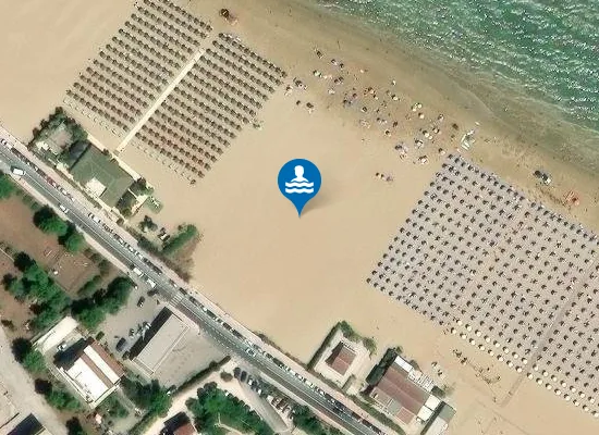Satellite image of spiaggia libera