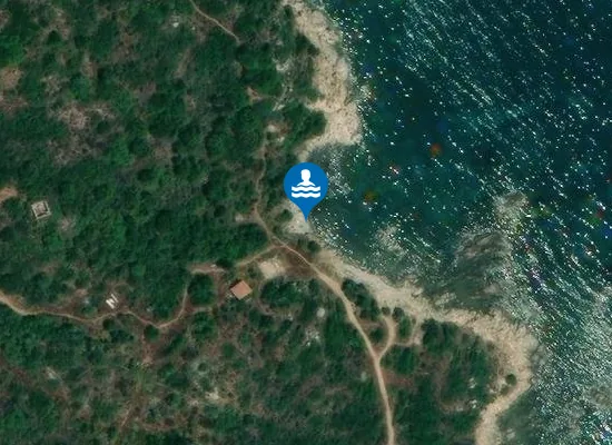 Satellite image of Cala dei Tincsy