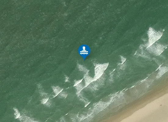 Satellite image of BREDENE ASTRID