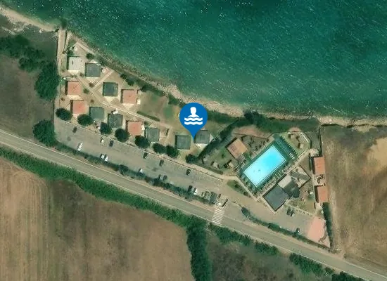 Satellite image of Beach one