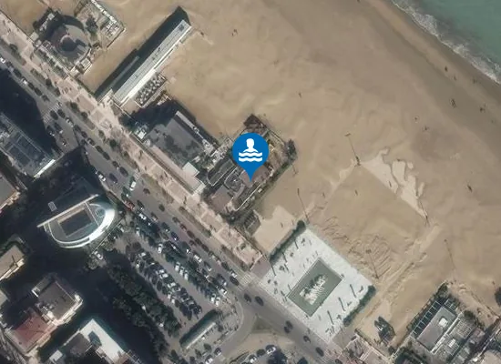 Satellite image of Lido Aurora