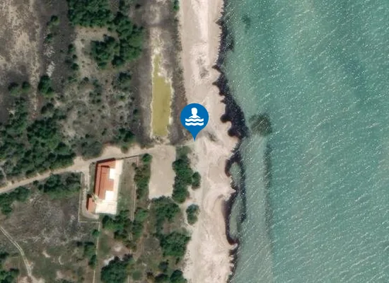 Satellite image of Spiaggia del Giunco