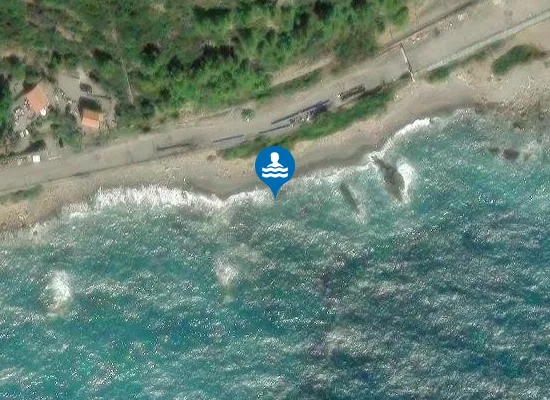 Satellite image of Spiaggia Galeazza