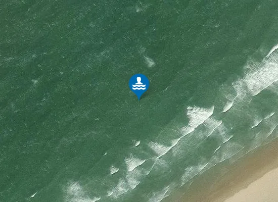 Satellite image of BREDENE DROGE OPGANG