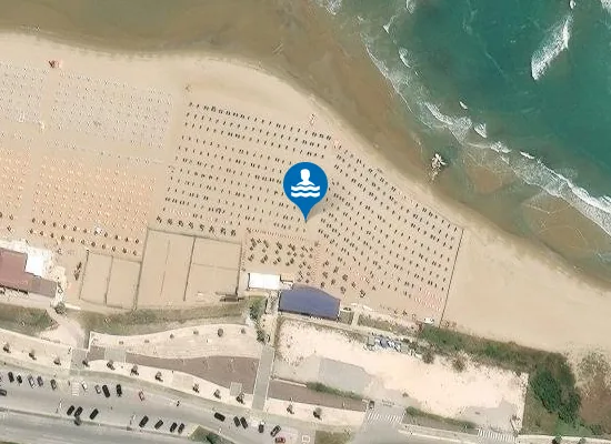 Satellite image of Lido Il Pirata