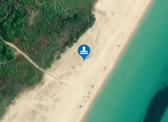 Satellite image of Spiaggia Rei Sole