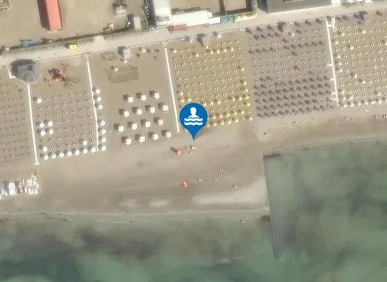 Satellite image of Spiaggia Principale