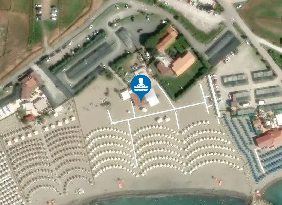 Satellite image of Bagni Tamerici
