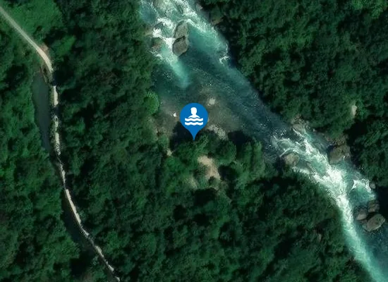 Satellite image of Spiaggia di Catino D'adda