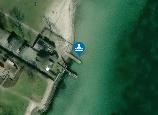 Satellite image of CHARLOTTENLUND STRANDPARK