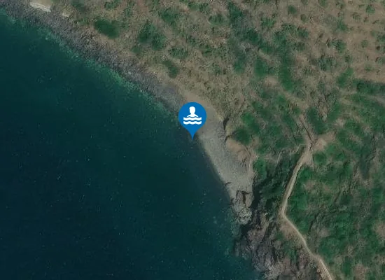 Satellite image of Spiaggia di Prà Venezia