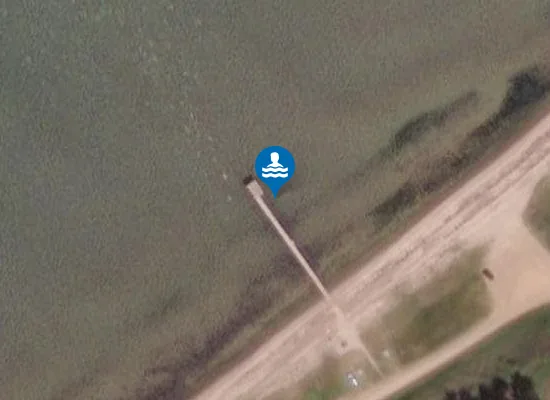Satellite image of ÅLBÆK STRAND